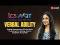 TCS NQT 2026 Verbal Ability || #cvcorp