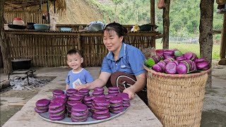 Single mother reveals how to color cakes  ly tu tay