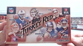 2014 Topps Turkey Red Football 2 Box Break