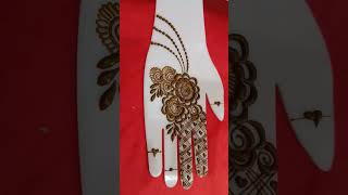 Beautiful Flowers Mehndi Design ?shorts short youtubeshorts mehndi