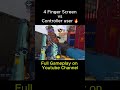 4 Finger Screen vs controller user    1v1 3 #codm