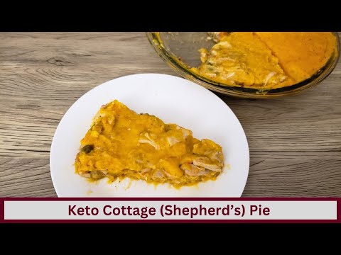 Easy Keto Cottage Pie (Shephers Pie) (Nut Free And Gluten Free)