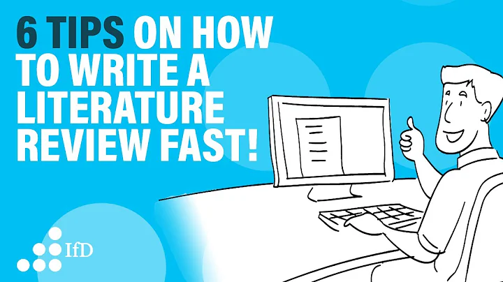 How to write a literature review fast I write a lit review fast! - DayDayNews