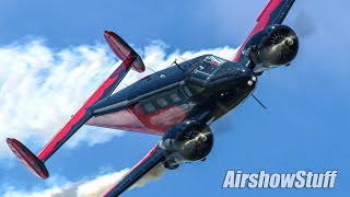 In the Box! Matt Younkin Twin Beech Aerobatics - Thunder Over The Heartland 2021