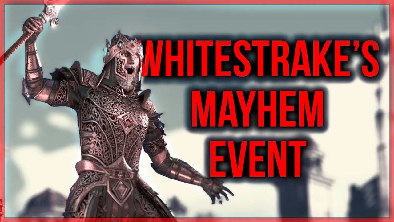 Elder Scrolls Online Whitestrake's Mayhem PVP Event Starts February 17th -  Fextralife