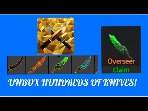 Roblox Knife Xl Unboxing A Corrupt Youtube - radioactive knife code roblox hack roblox high school