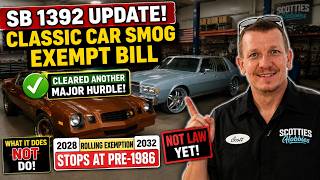 SB1392 - Leno s Law V2 Smog Check Exemption for Classic Cars Big Update California Smog Exemption