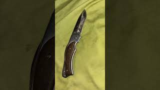 Old and new hunting pocket knife