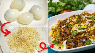 New Boiled Egg Recipe | Easy and Quick Lunch Dinner Egg Recipe | Sus Food Corner English 4K