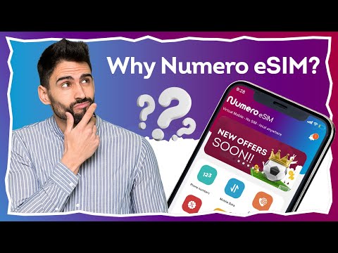 Numero eSIM: Virtuelle Nummer