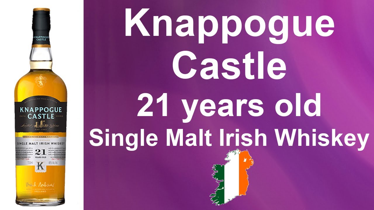 Knappogue Castle 21 Year Old Single Malt Irish Whisky Review #343 from WhiskyJason