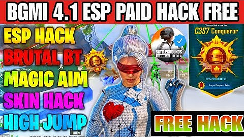 BGMI HACK 4.1 | BGMI 4.1 MOD APK | BGMI ESP HACK | BGMI NEW HACK TODAY | HOW TO HACK BGMI HACK
