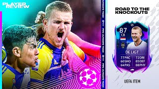 FIFA 22 RTTK DE LIGT REVIEW | 87 RTTK DE LIGT PLAYER REVIEW | FIFA 22 ULTIMATE TEAM