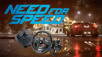 Need For Speed 2015 With Logitech Driving Force GT [Wheelcam]