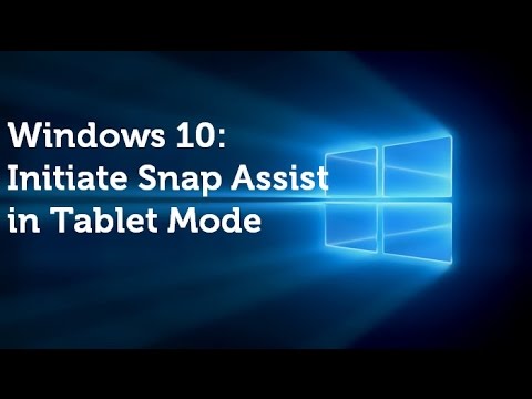 snap assist windows table mode