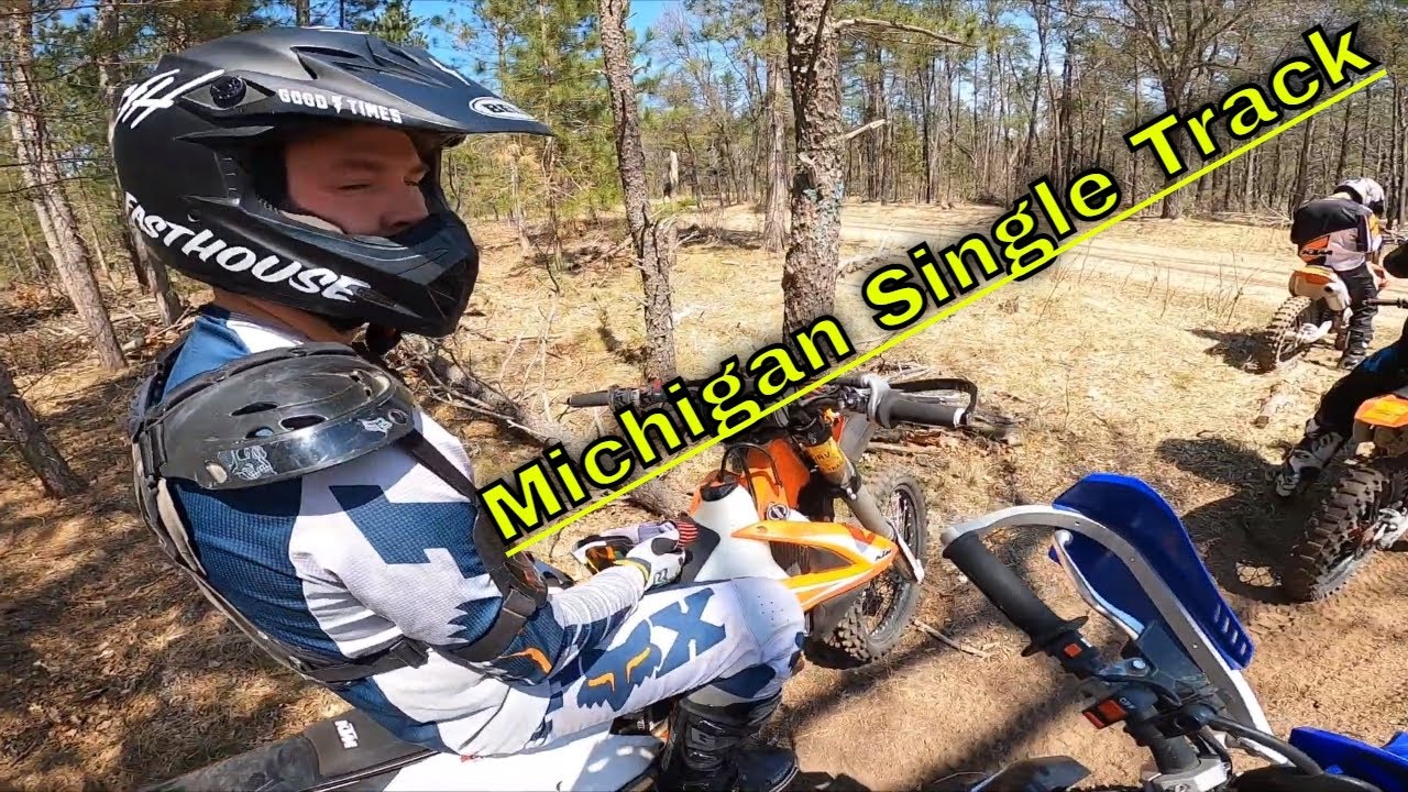 Michigan Single Track Lincoln Hills ORV Trail Best Dirt Bike Trails