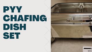 Review of the PYY Chafing Dish Buffet Server Set