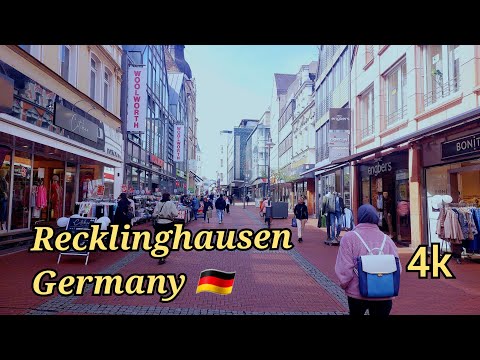 Recklinghausen City,Germany/Tour in Recklinghausen in Deutschland