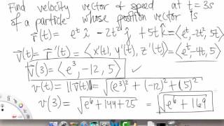 Arc Length & Speed | Overview pt 2 | Multivariable Calculus for Sci & Eng | Griti