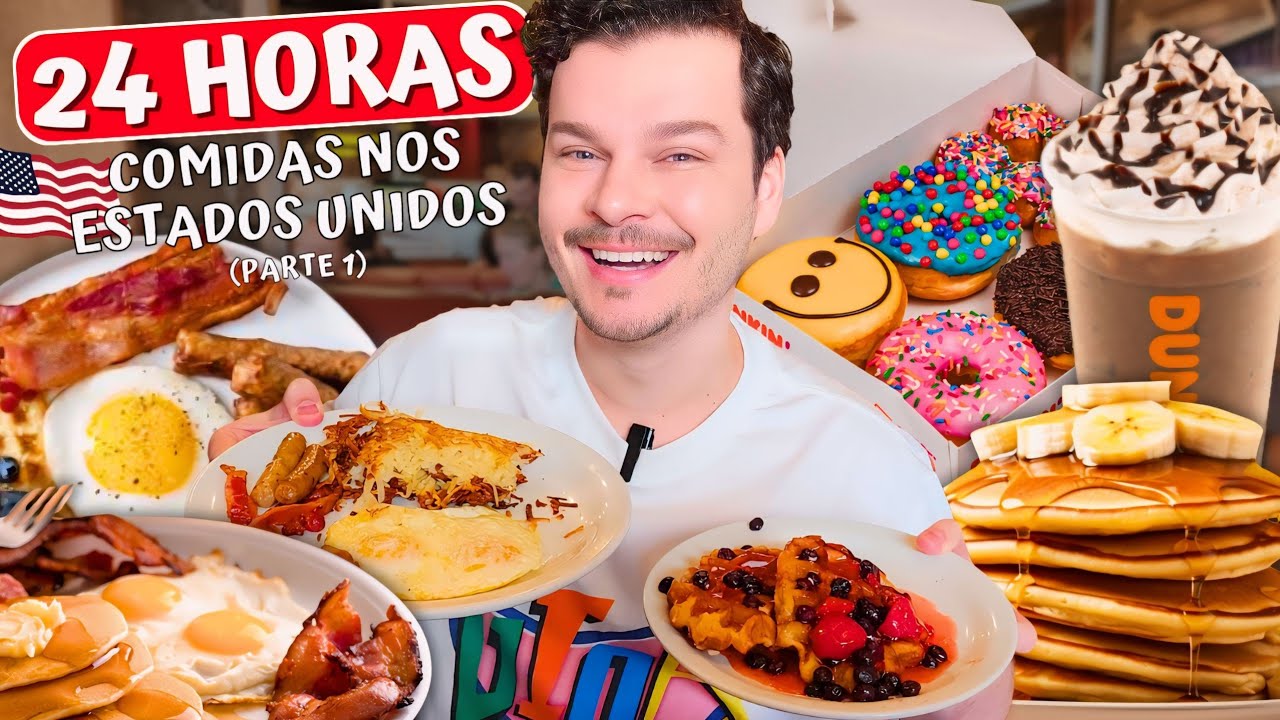 24 HORAS COMENDO COMIDAS EM LAS VEGAS NOS ESTADOS UNIDOS - Vale a pena?