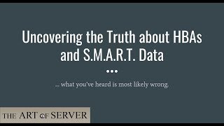 Uncovering the Truth about HBAs and SMART data