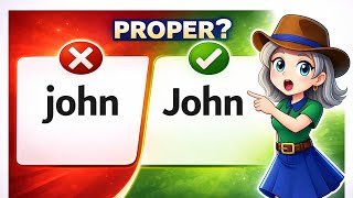 Proper vs Common Nouns (Fix This Mistake!) #grammar
