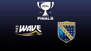Ron Newman Cup Finals Game 2 - Milwaukee Wave vs. San Diego Sockers  - 4.24.26