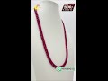 Original Chetan Rubies Mala Necklace for Mother | Premium Traditional Gift