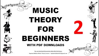 Music Theory Lessons for Beginners by Raphael Williams. Lesson 2 - Measures, Bar lines + Note Types.