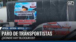 Truckers go on national strike over robberies, extortion, and deteriorating highways