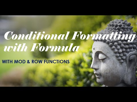 MOD Function Example in Excel