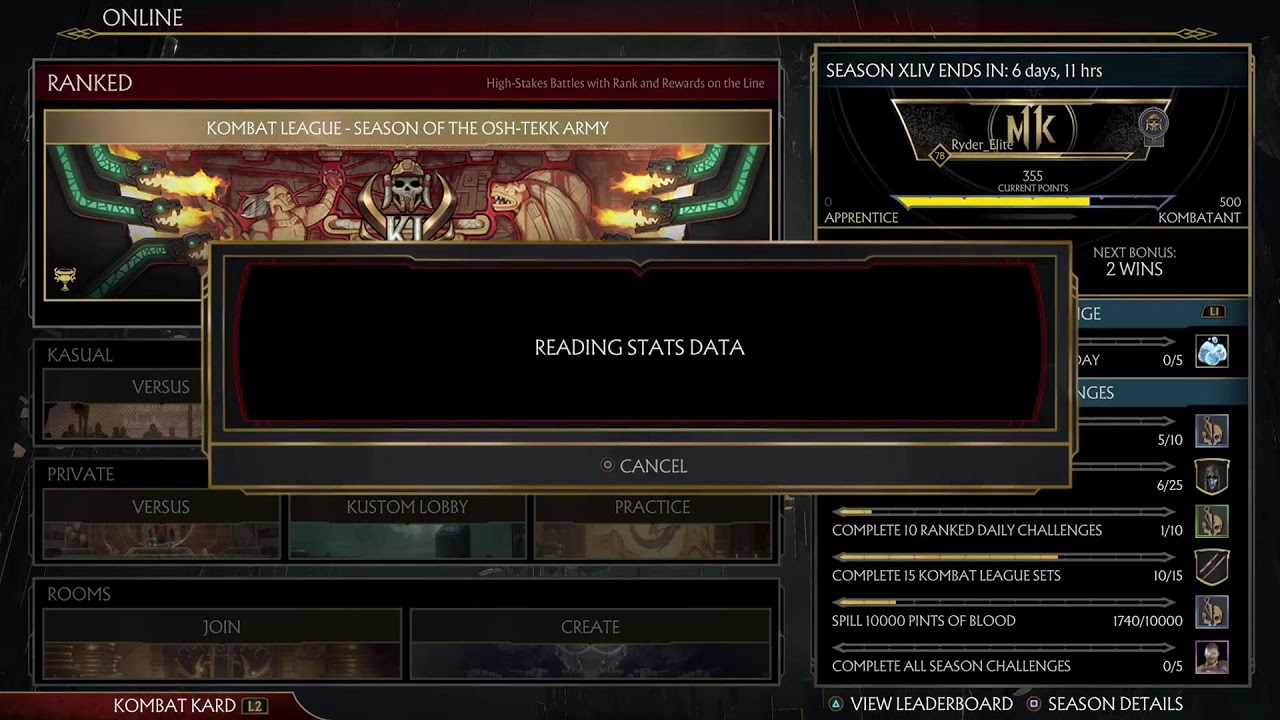 [LIVE] DZC MK11 First Run!