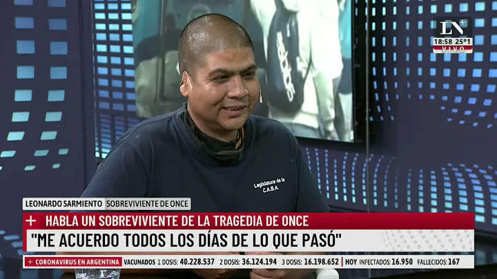 Leonardo Sarmiento, sobreviviente de Once: "Nos da...