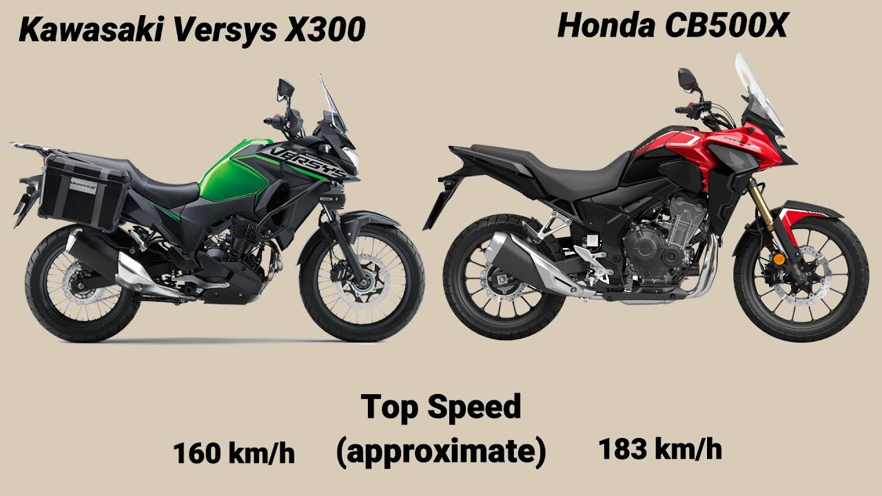 So Sánh Kawasaki Versys X300 vs Honda CB500X YouTube