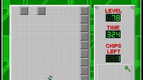 CCLP2 level 78 solution - 295 seconds