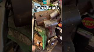 Fixing An Old Starter With Vise-Grips