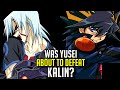 Was yusei about to defeat kalin dark signs