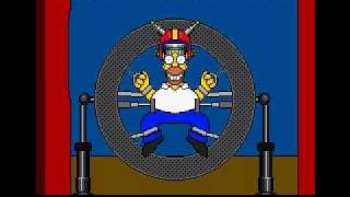 Virtual Bart Ending Sega Genesis
