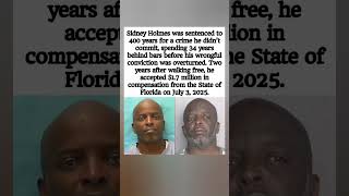 400-year sentence overturned Sidney Holmes walks free 🔥💔 #celebritynews