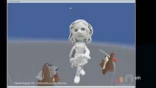 Sculpting a Little Zombie Girl With Adobe Medium #VRArtLive
