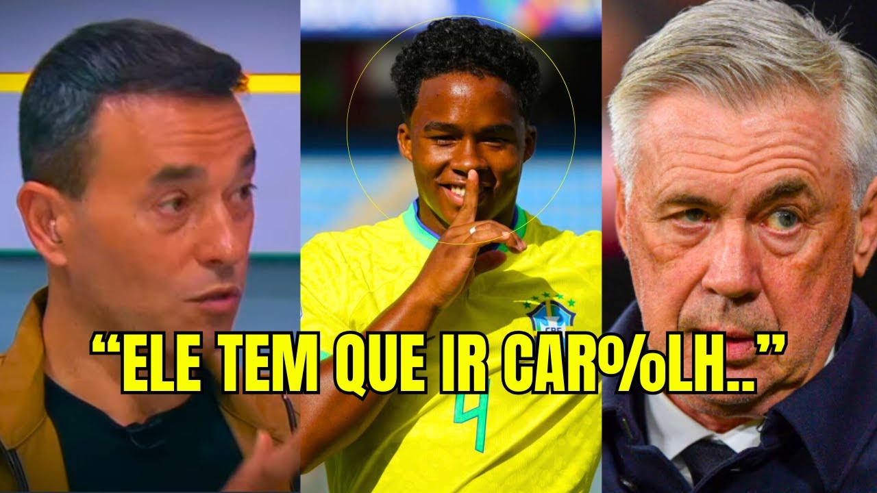 O CLIMA ESQUENTOU, RIZEK FALOU SOBRE ENDRICK NA SELEÇÃO E GEROU POLÊMICA AO VIVO !!