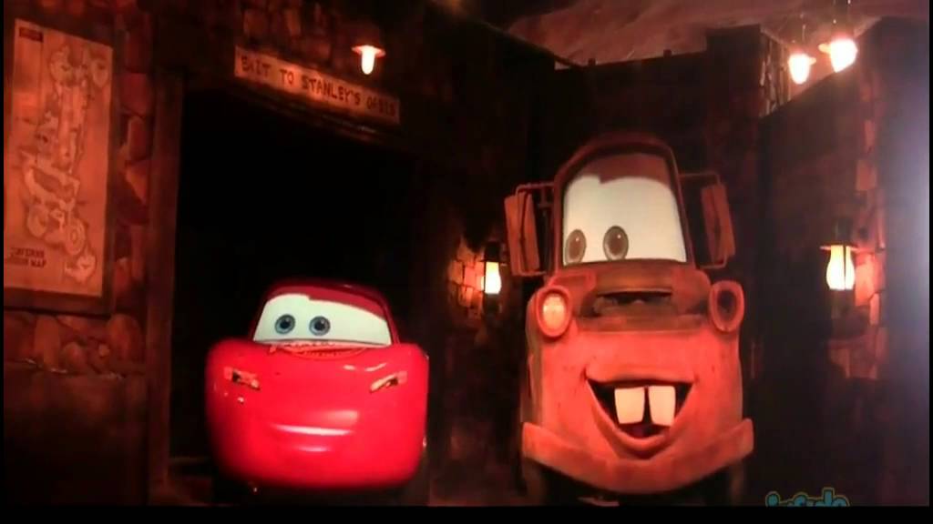 Disney cars the ride and the magic kingdom castle YouTube