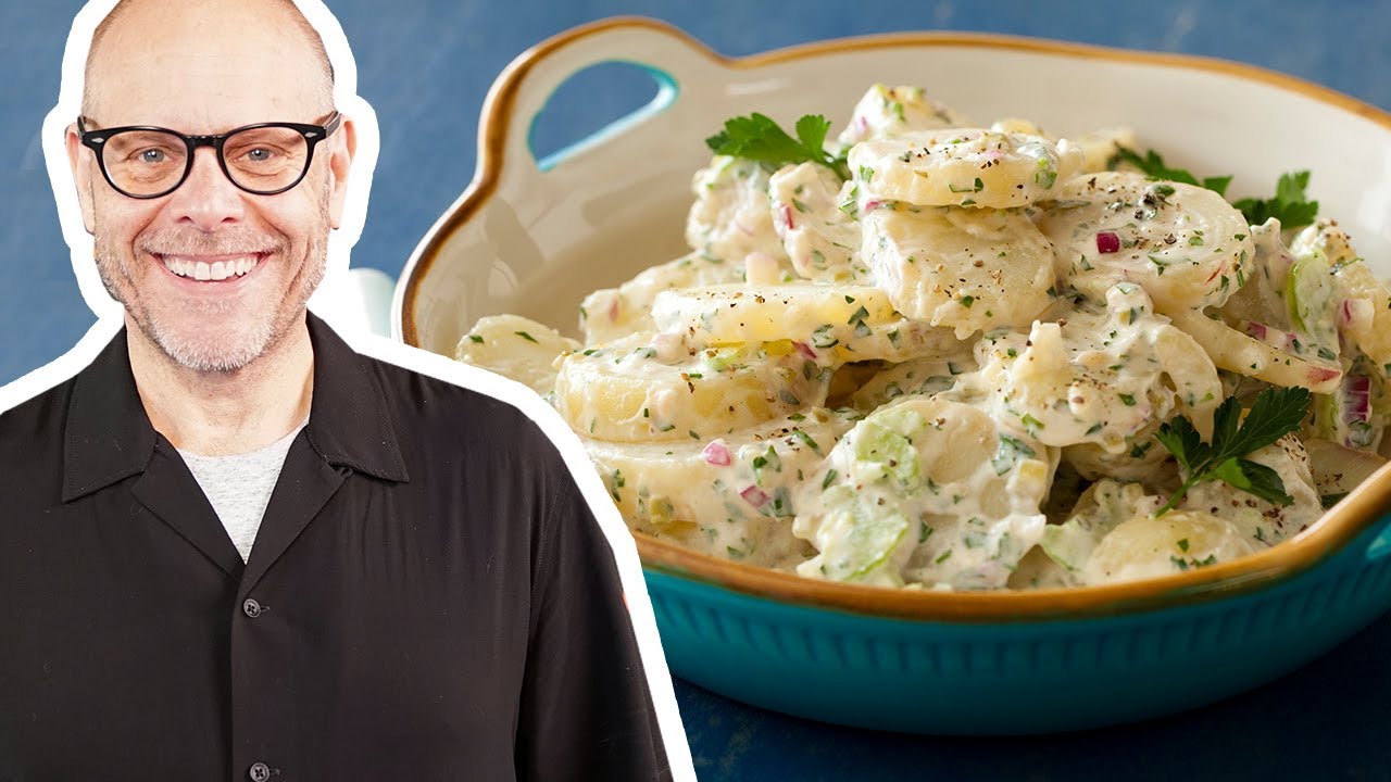 Alton Brown Makes a Cold-Fashioned Potato Salad | Good Eats | Food Network