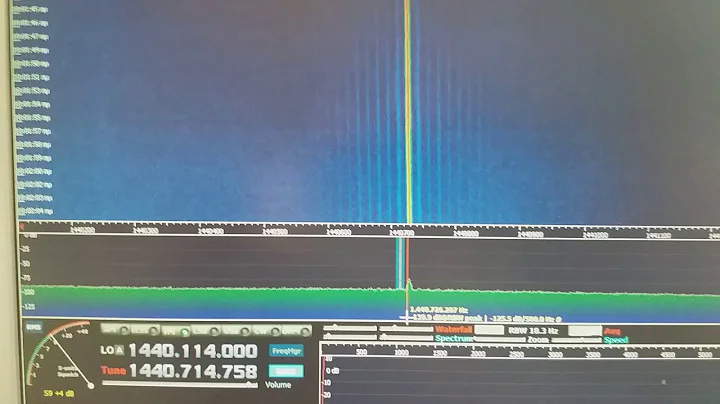 Sdr Es Hail-2 satellite beacon  lnb 9.750