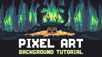 Pixel Art Background Tutorial - (Aseprite)