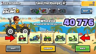 Hill Climb Racing 2 – 40776 (42374) points in TAKE THE PLUNGE Team Event