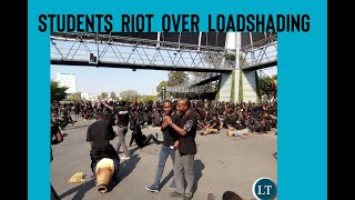 STUDENTS RIOT OVER PROLONGED ZESCO LOAD SHADING AND POLICE  BRUTALITY