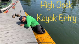 High-Dock Kayak Entry Hints