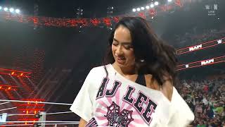 Becky Lynch & AJ Lee Segment - WWE RAW 23/03/2026