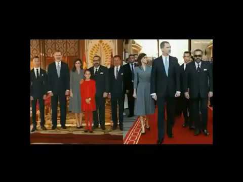 Vidéo: Look De Gala De La Reine Letizia Au Maroc